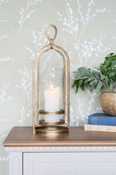 Laura Ashley Large Aged Gold Loop Hurricane